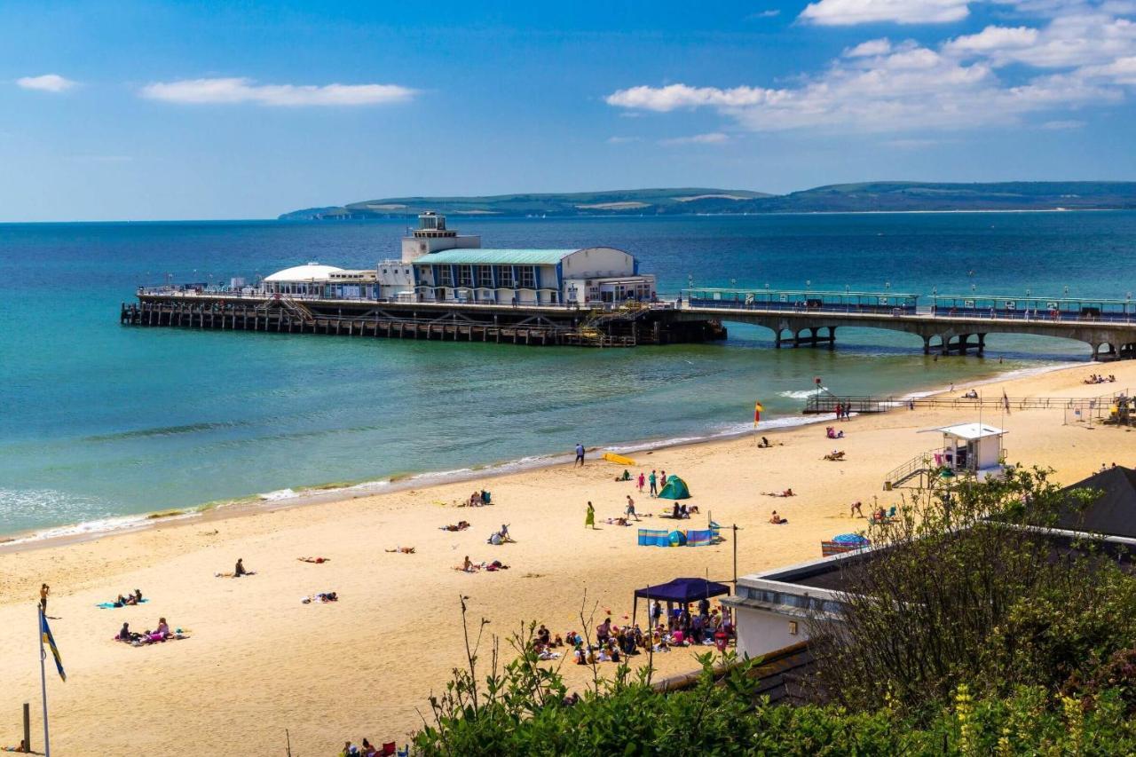 Lovely Apartment, One Minute From Bournemouth Beach And Town. Екстер'єр фото